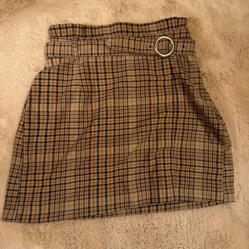 Y2K vintage skirt Burberry style